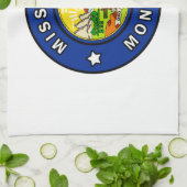 Missoula Montana Küchentuch (Gefaltet)