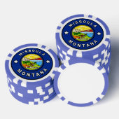 Missoula Montana Pokerchips (Stapel)