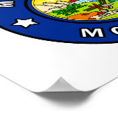 Missoula Montana Poster (Ecke)