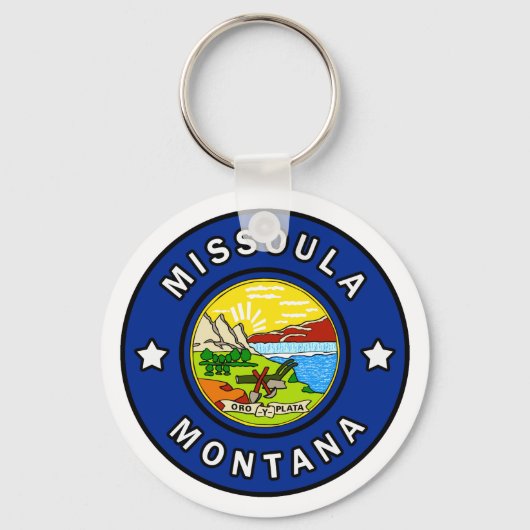 Missoula Montana Schlüsselanhänger (Vorderseite)