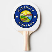 Missoula Montana Tischtennis Schläger (Vorderseite)