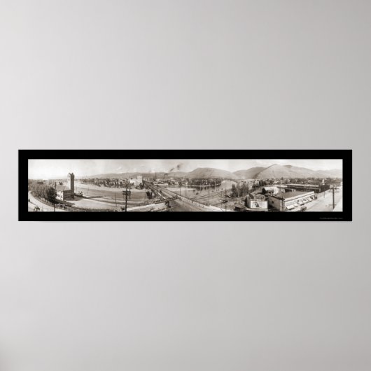 Missoula, MT Foto 1922 Poster (Vorne)