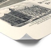 Missoula, MT Panorama Karte - 1891 Poster (Ecke)