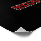 Missoula Parkour Group Logo Poster (Ecke)