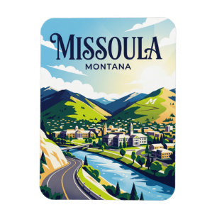 Missoula USA Magnet