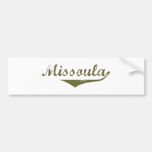 Missoulenrevolution in Shirts Autoaufkleber