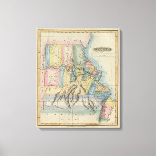 Missouri 10 leinwanddruck