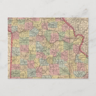 Missouri 10 postkarte