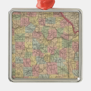 Missouri 10 silbernes ornament