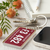 Missouri 1980 Vintager Schlüsselanhänger (Vorderseite rechts)