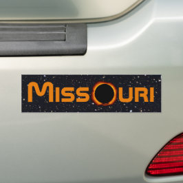 Missouri 2024 Gesamtsolarausstoß Autoaufkleber