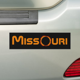 Missouri 2024 Gesamtsolarausstoß Autoaufkleber