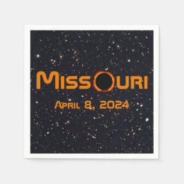 Missouri 2024 Gesamtsolarausstoß Serviette
