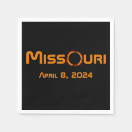 Missouri 2024 Gesamtsolarausstoß Serviette