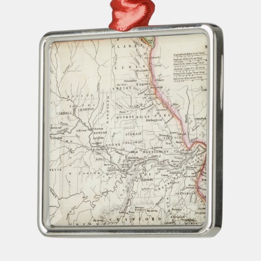 Missouri 2 silbernes ornament (Links)