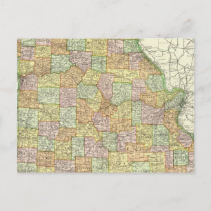 Missouri 6 postkarte