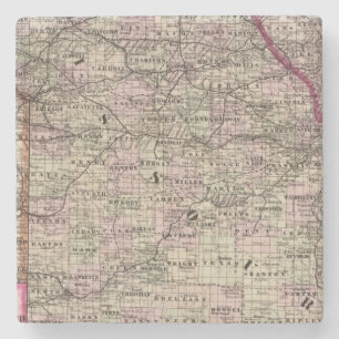 Missouri 7 steinuntersetzer