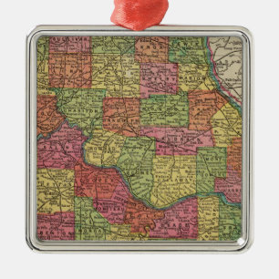 Missouri 8 ornament aus metall