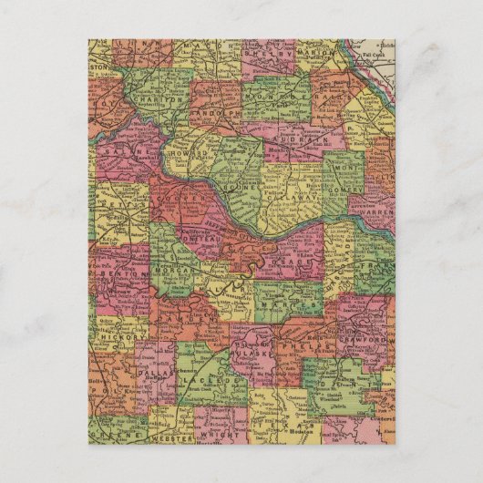 Missouri 8 postkarte (Vorderseite)