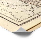 Missouri Atlas Map Poster (Ecke)