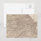 Missouri Atlas Map Postkarte (Vorne/Hinten)