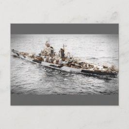 Missouri auf See Postkarte