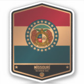 Missouri Aufkleber (Vorderseite)