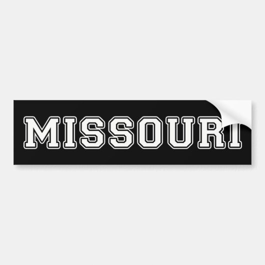 Missouri Autoaufkleber (Vorne)
