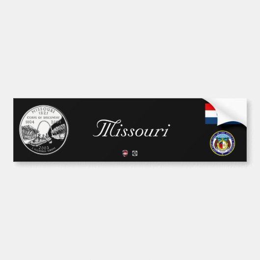 MISSOURI AUTOAUFKLEBER (Vorne)