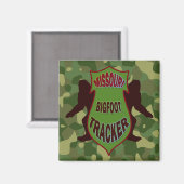 Missouri Bigfoot Tracker Magnet (Vorderseite/Rückseite)
