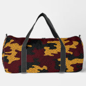 Missouri Black & Gold Tiger Camo Printed Duffle Bag (Vorderseite)