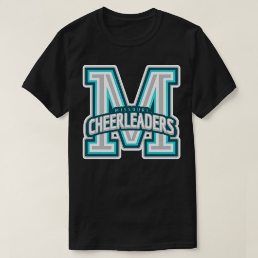 Missouri Cheerleader T-Shirt (Design vorne)