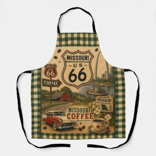 Missouri Coffee Kitchen Mother Road Schürze
