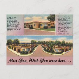 Missouri, Coral Court, St. Louis Postkarte