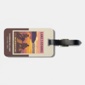 Missouri | Der Ozarksee Gepäckanhänger (Rückseite horizontal)