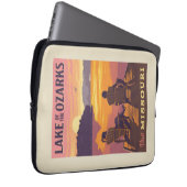 Missouri | Der Ozarksee Laptopschutzhülle (Vorne Rechts)