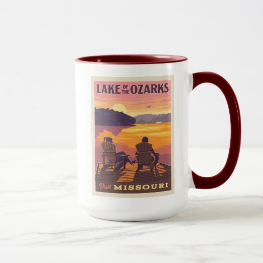 Missouri | Der Ozarksee Tasse (Rechts)