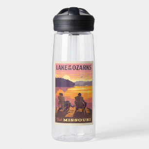 Missouri Der Ozarksee Trinkflasche