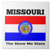 Missouri, der Staat, Fliese (Vorderseite)