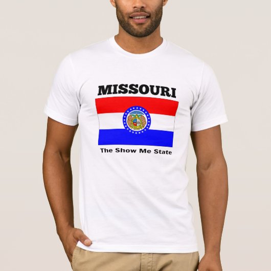 Missouri, der Staat "Show Me" T-Shirt (Vorderseite)