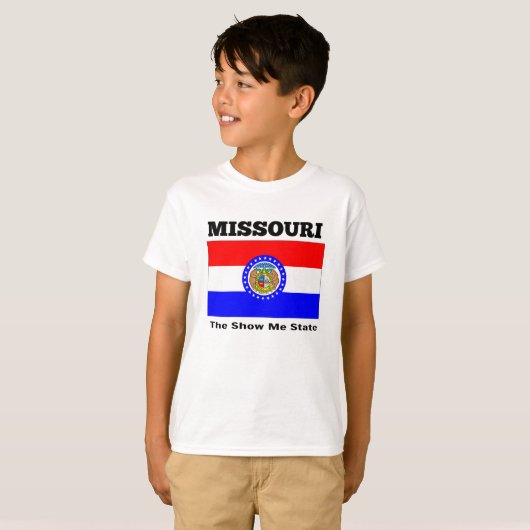 Missouri, der Staat "Show Me" T-Shirt (Vorne ganz)