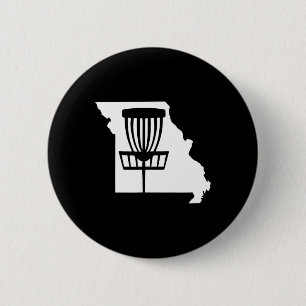 Missouri Disk Golf Staat mit Basket Graphic Button