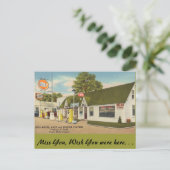 Missouri, Epps Motel, Café, Poplar Bluff Postkarte (Stehend Vorderseite)