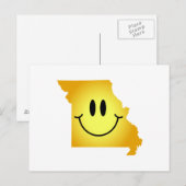 Missouri Face Postkarte (Vorne/Hinten)