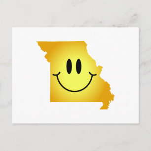 Missouri Face Postkarte