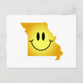 Missouri Face Postkarte (Vorderseite)