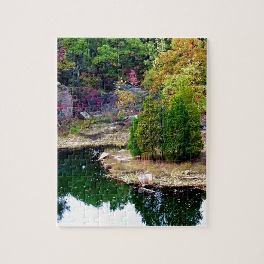 Missouri-Fall-Baum-Fotografie Puzzle (Vertikal)