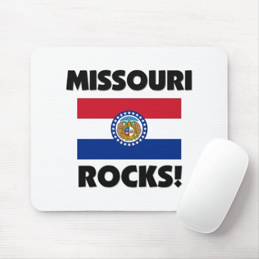 Missouri-Felsen Mousepad (Mit Mouse)