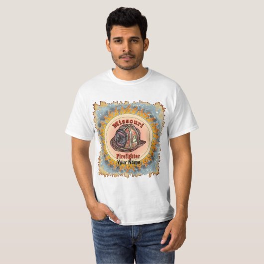Missouri Firefighter t Shirt (Vorne ganz)