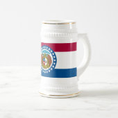 MISSOURI FLAG BIERGLAS (VorderseiteRechts)